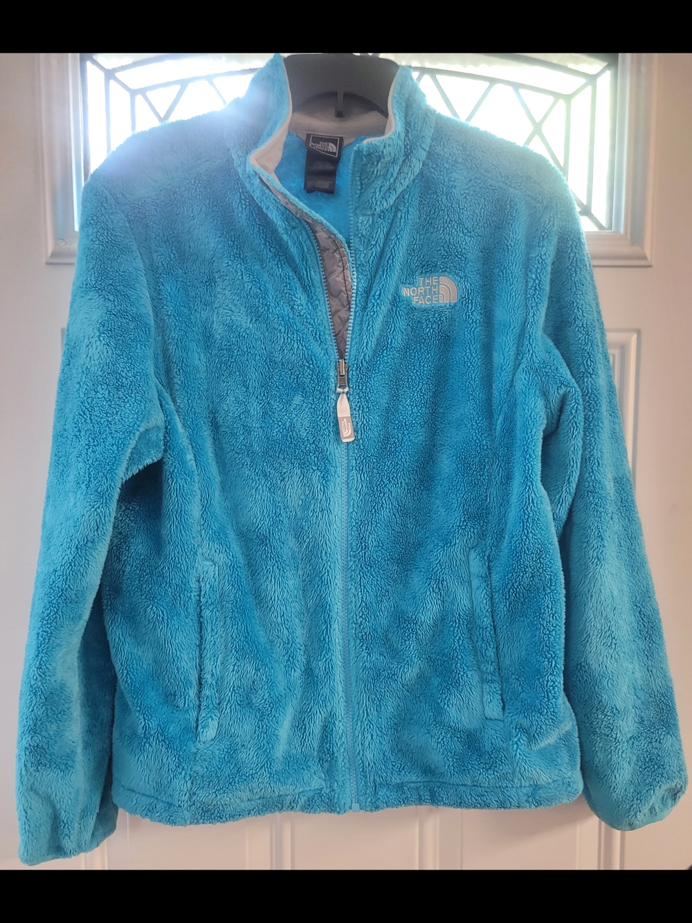 The North Face Soft Plush Full-Zip Jacket - Bright Turquoise